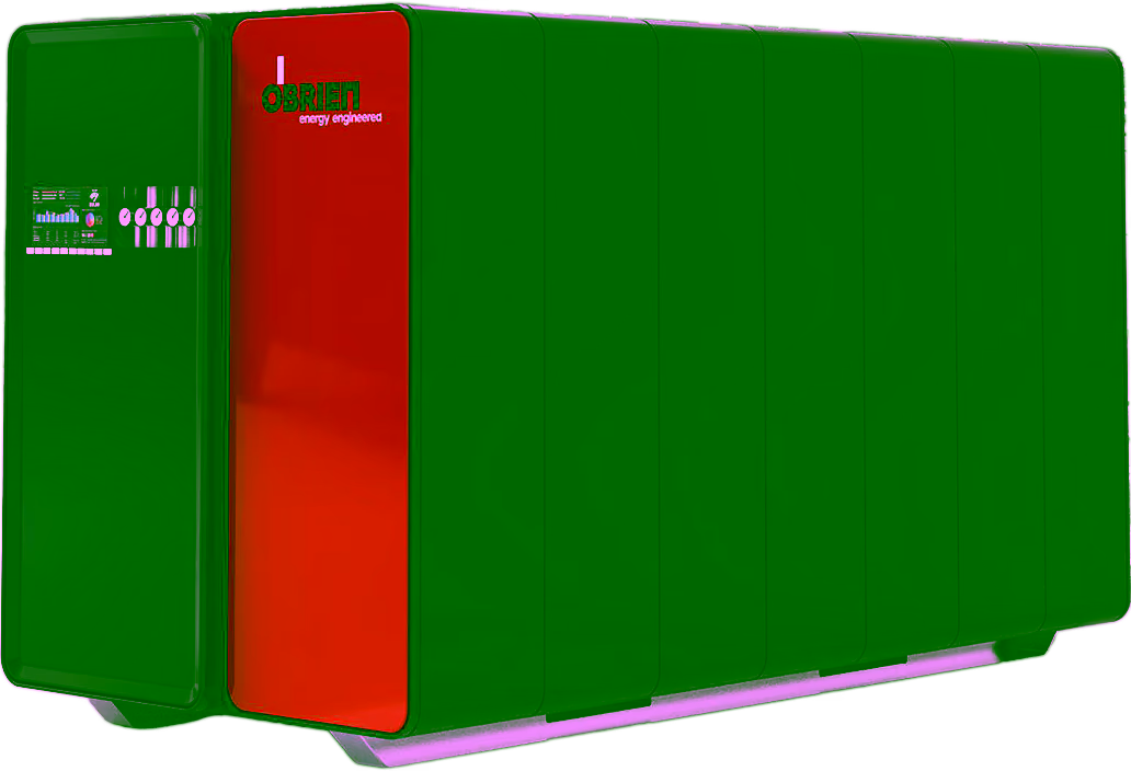 Industrial boiler unit — O'Brien boiler range