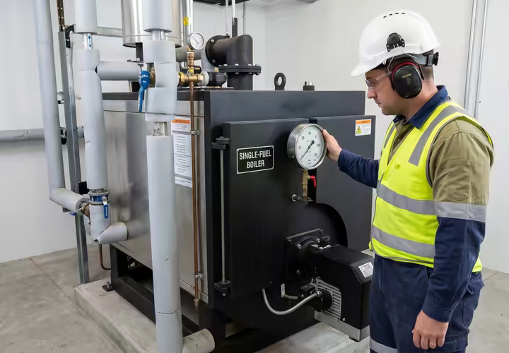 Accredited boiler training participants