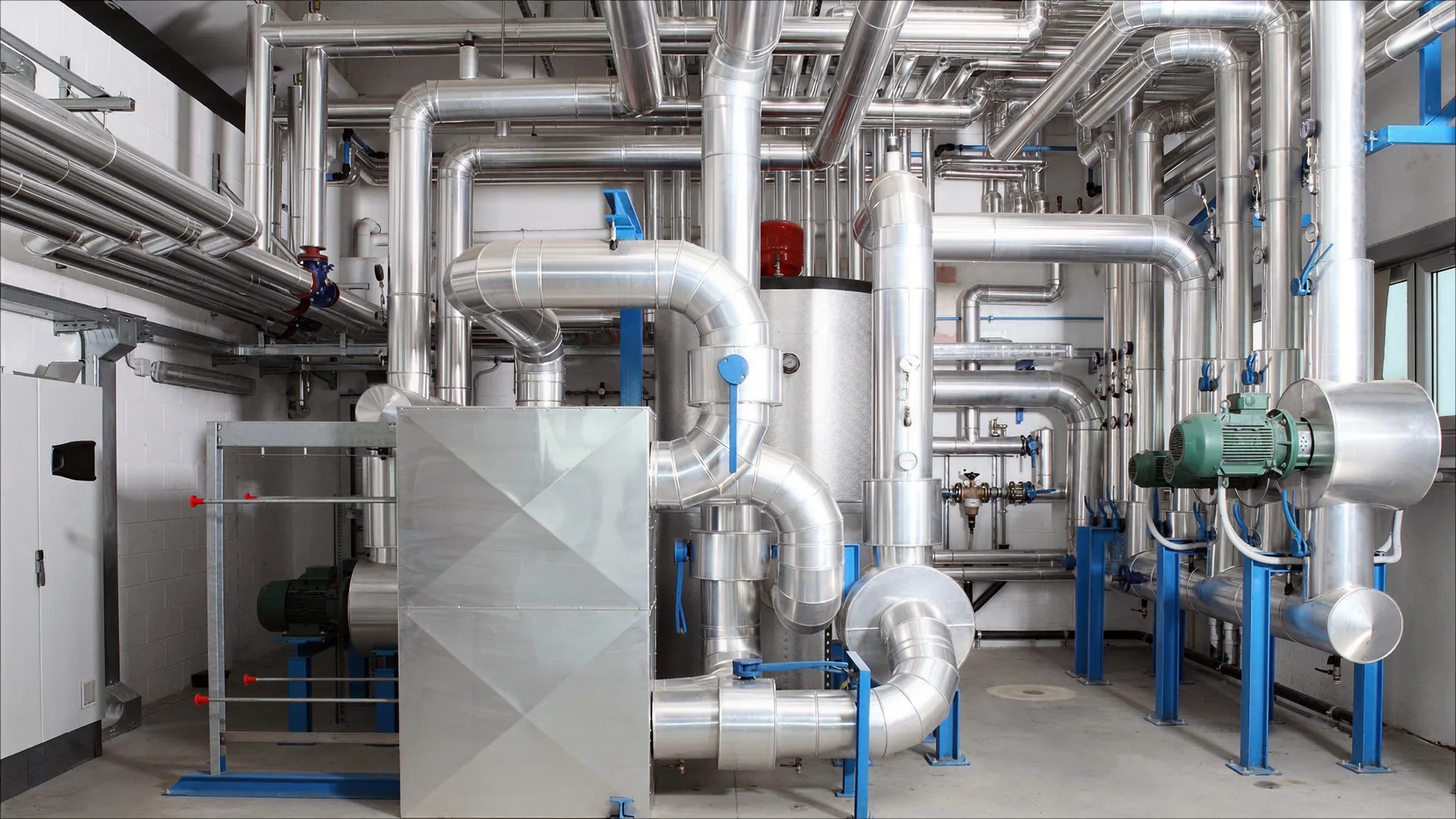 Low-emission boiler integration