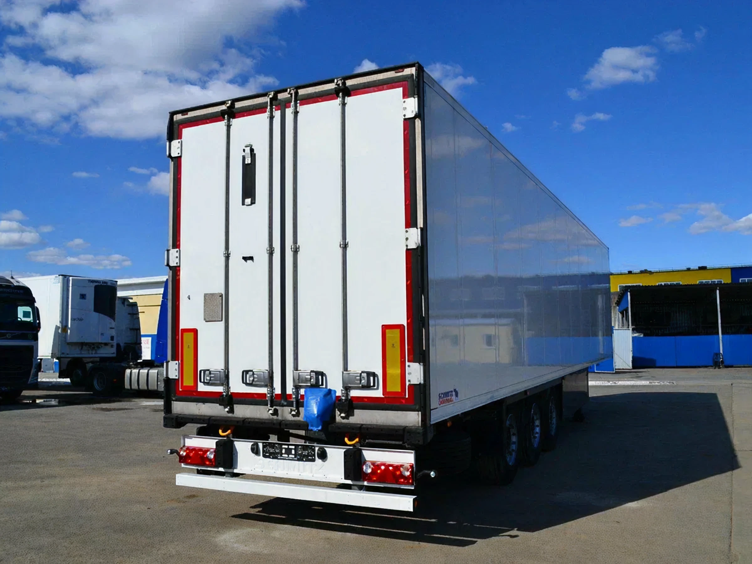 Short-term rental boiler container ready for deployment