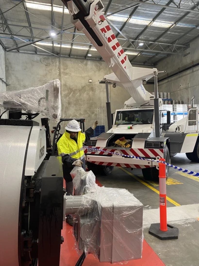 On-site installation of the OBYONE steam plant