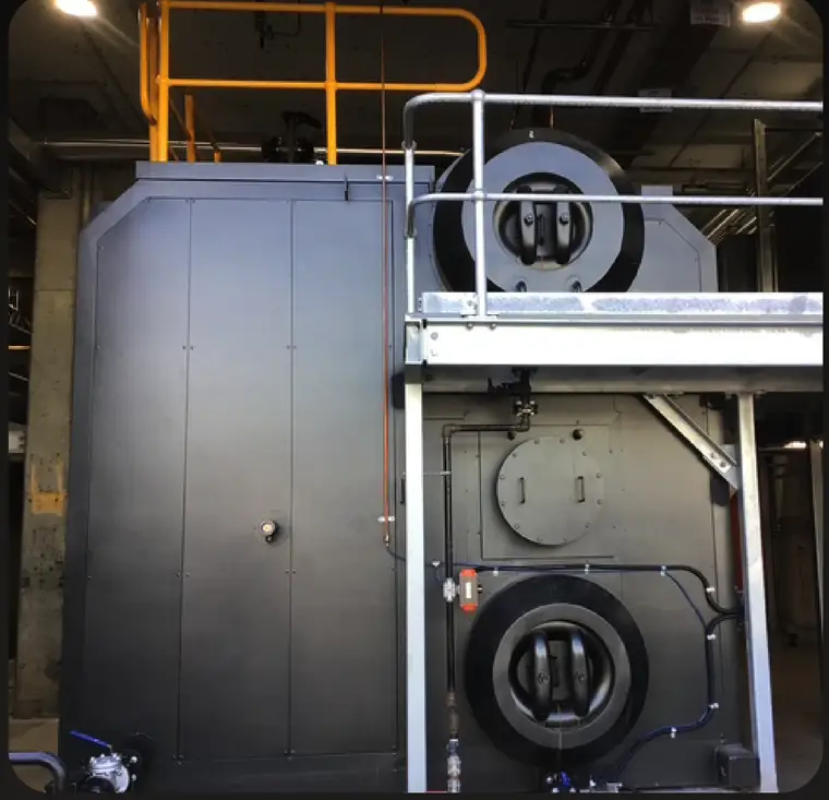 Installed OBY88 steam boiler at the Primo Chullora plant