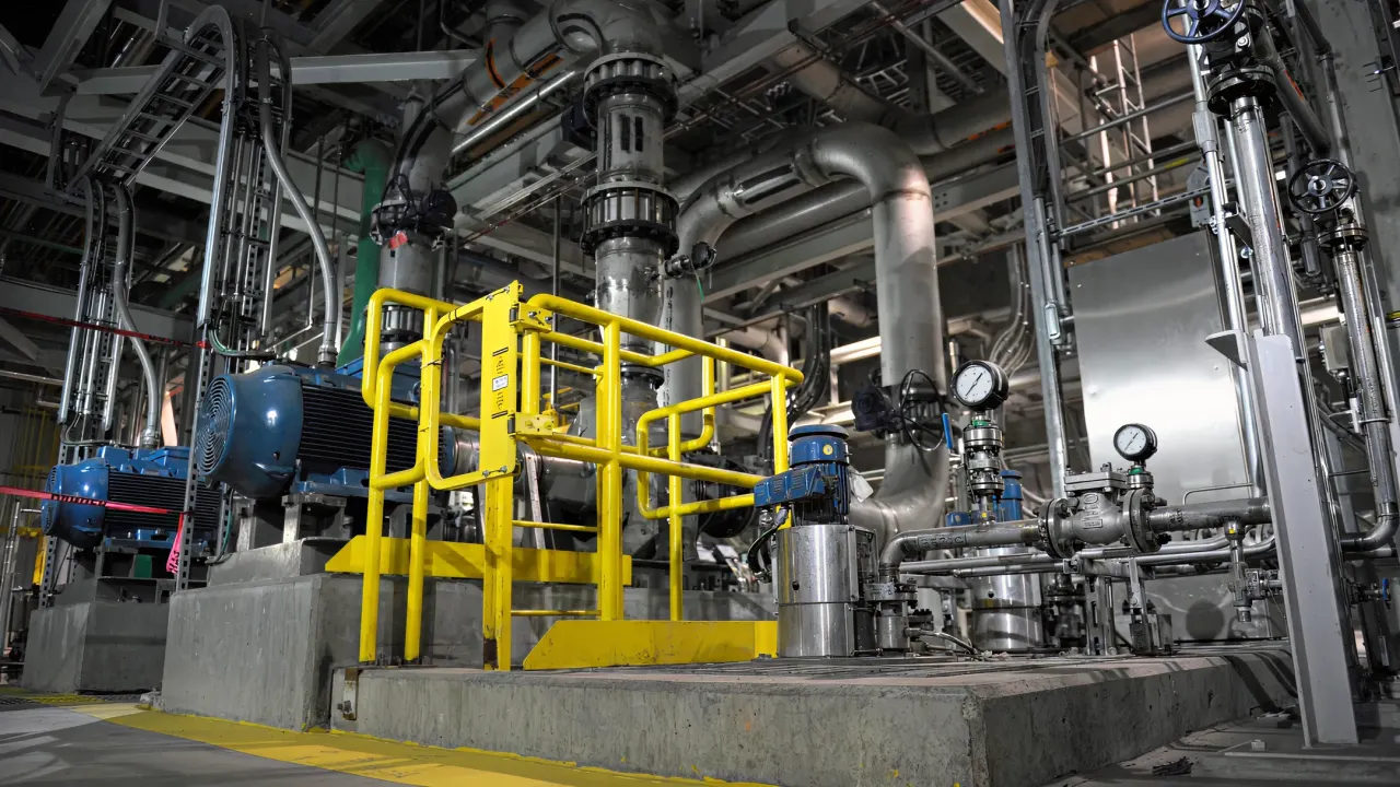 High-pressure steam system for power generation